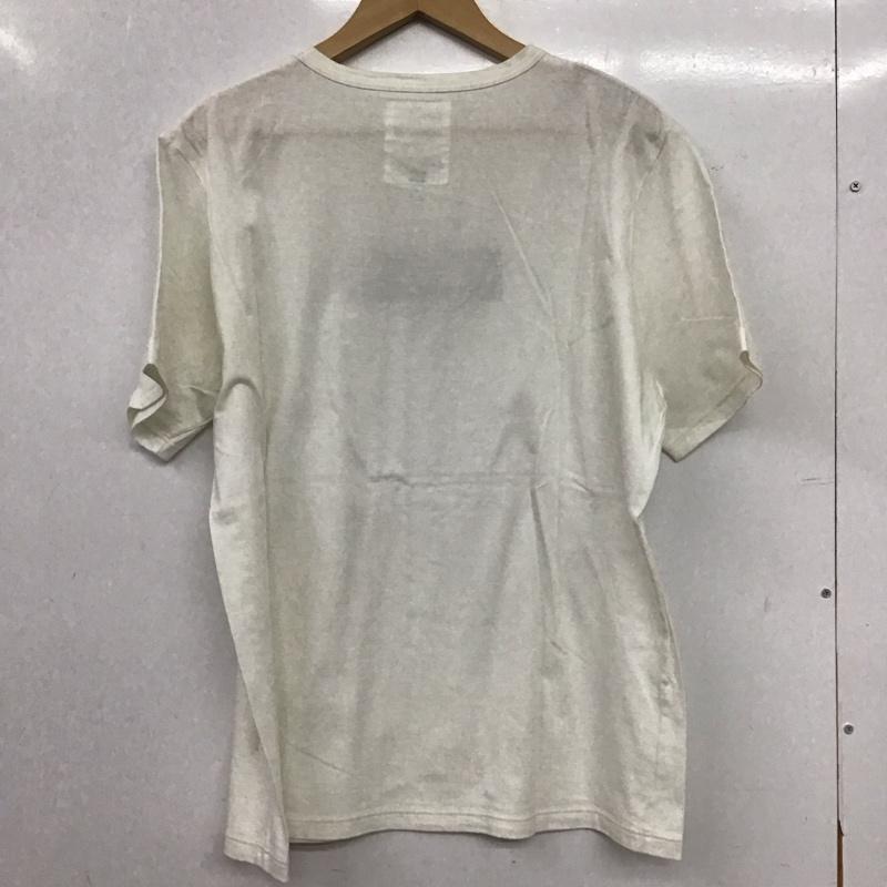 アニエス・ベー agnes b. Tシャツ 半袖 半袖カットソー プリントTシャツ クルーネックカットソー プリント X ロゴ、文字 白 / ホワイト / white レディース USED 古着 中古 10158055