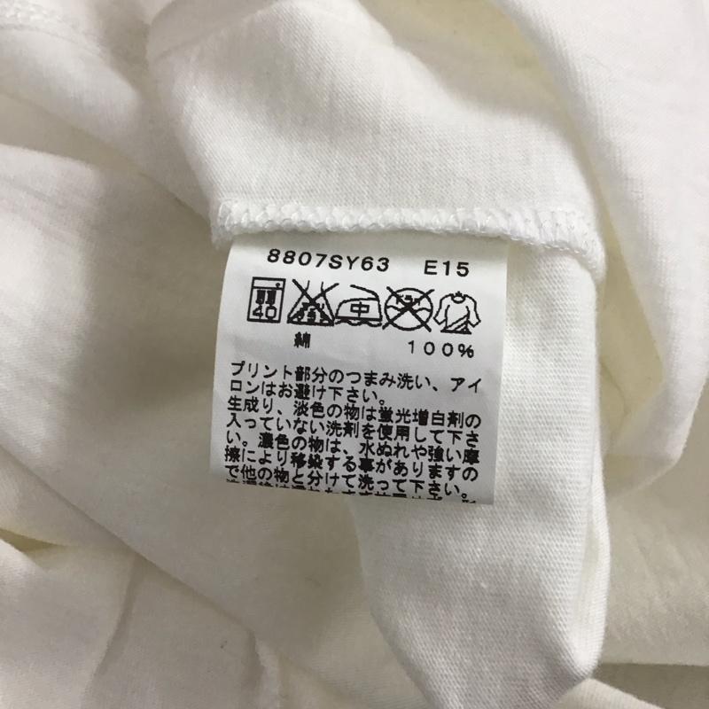アニエス・ベー agnes b. Tシャツ 半袖 半袖カットソー プリントTシャツ クルーネックカットソー プリント X ロゴ、文字 白 / ホワイト / white レディース USED 古着 中古 10158055