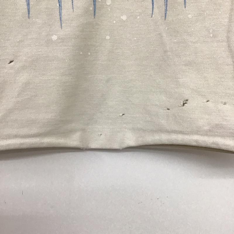 ダブレット doublet Tシャツ 半袖 25ss37cs376 半袖カットソー プリントTシャツ S ロゴ、文字 白 / ホワイト / white レディース USED 古着 中古 10158060