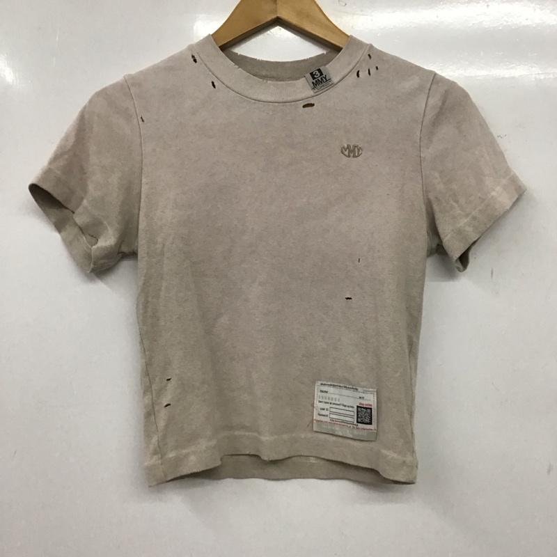 ミハラヤスヒロ MIHARAYASUHIRO Tシャツ 半袖 b14ts582 SUNFADEMINITEE 38 ロゴ、文字 ベージュ / ベージュ / beige レディース USED 古着 中古 10158061