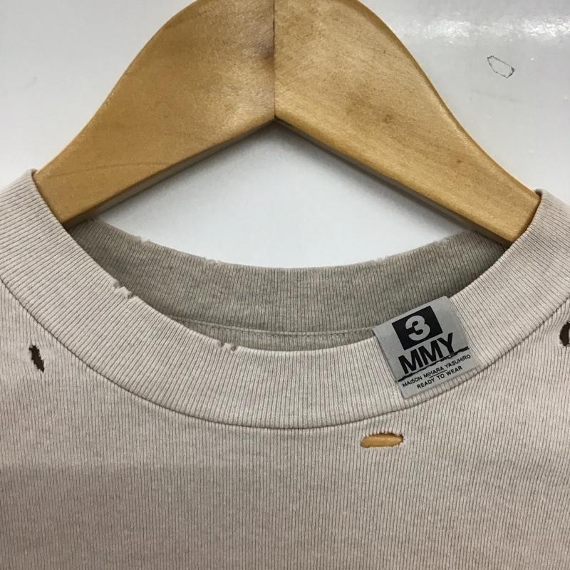 ミハラヤスヒロ MIHARAYASUHIRO Tシャツ 半袖 b14ts582 SUNFADEMINITEE 38 ロゴ、文字 ベージュ / ベージュ / beige レディース USED 古着 中古 10158061