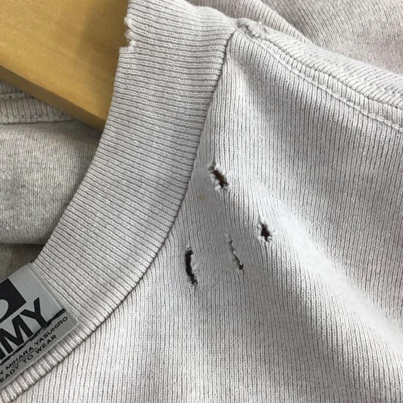 ミハラヤスヒロ MIHARAYASUHIRO Tシャツ 半袖 b14ts582 SUNFADEMINITEE 38 ロゴ、文字 ベージュ / ベージュ / beige レディース USED 古着 中古 10158061