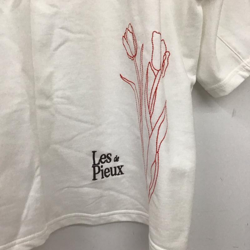 スタディオクリップ studio CLIP Tシャツ 半袖 半袖カットソー プリントTシャツ クルーネックカットソー FREE ロゴ、文字 白 / ホワイト / white レディース USED 古着 中古 10158062