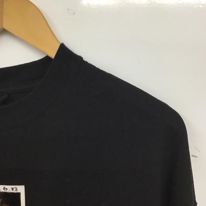 ダブレット doublet Tシャツ 半袖 25ss31cs369 半袖カットソー プリントTシャツ クルーネックカットソー S  黒 / ブラック / black メンズ USED 古着 中古 10158074