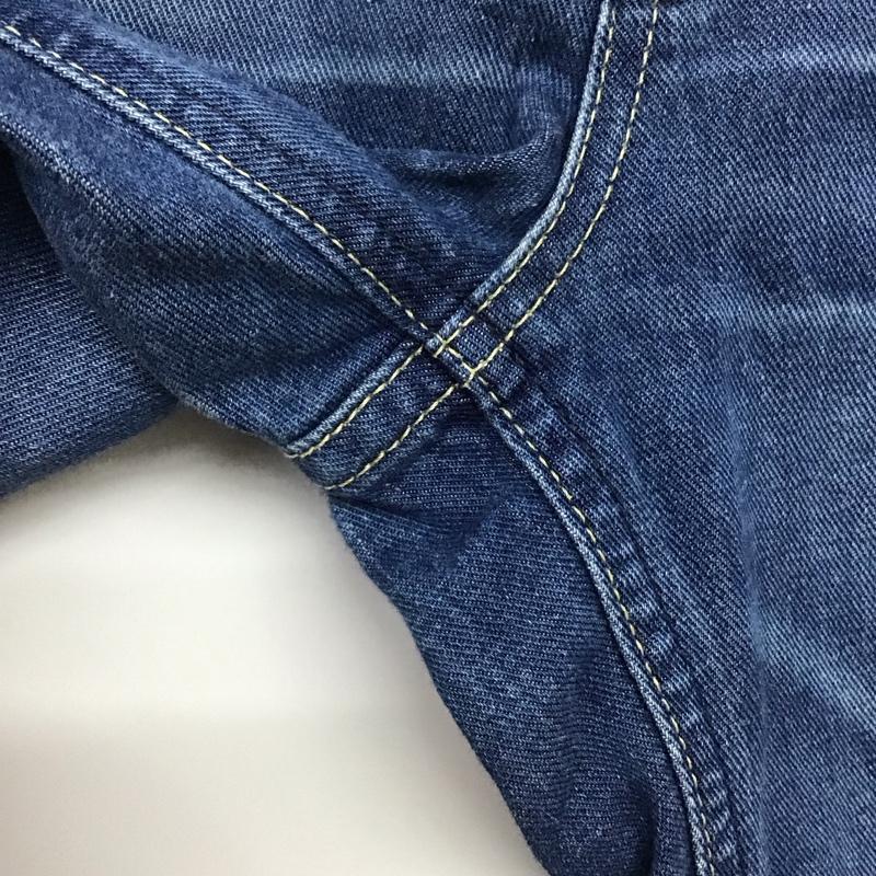 リー Lee パンツ デニム、ジーンズ デニムパンツ スリムパンツ カジュアルパンツ S 無地 インディゴ / インディゴ / Indigo レディース USED 古着 中古 10158078