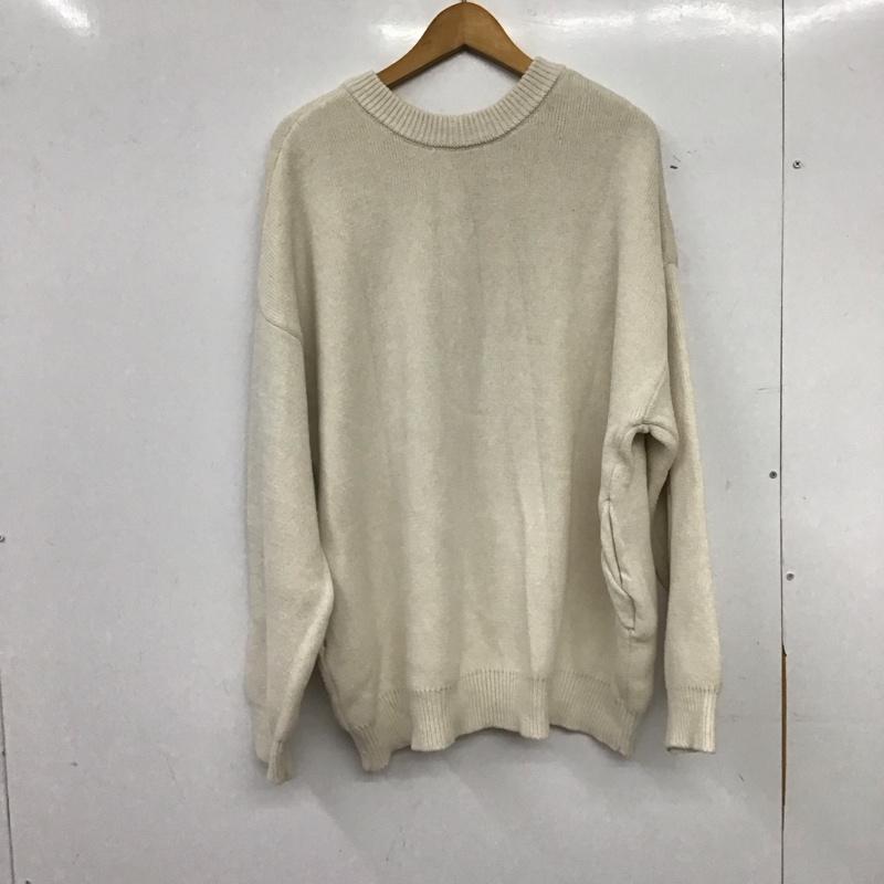 フリークスストア FREAK S STORE カーディガン 長袖 長袖カーディガンニット フロントボタン FREE 無地 アイボリー / アイボリー / レディース USED 古着 中古 10158085