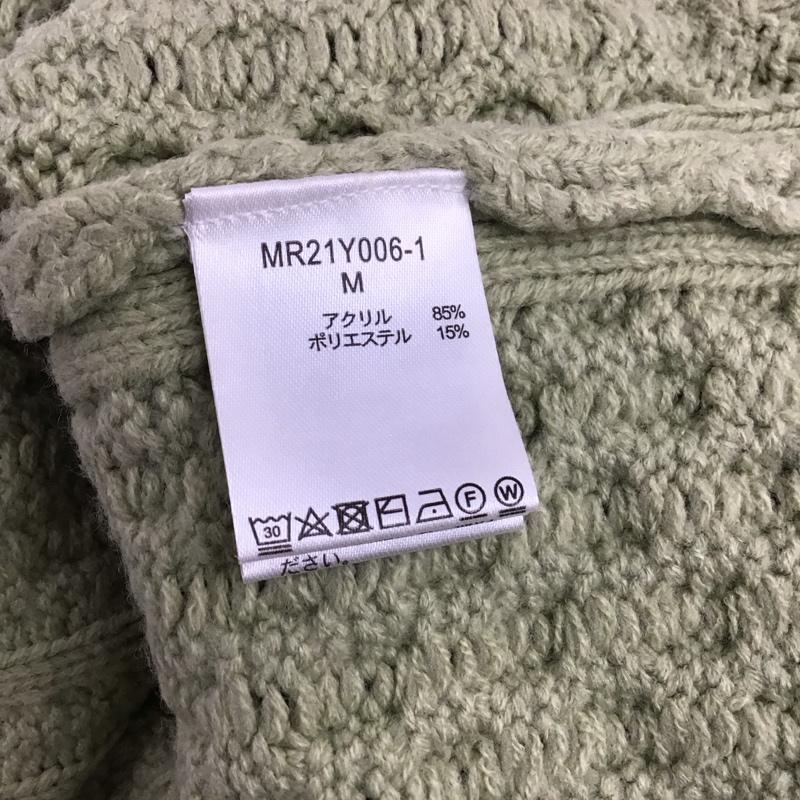 スタディオクリップ studio CLIP ニット、セーター 長袖 長袖ニットカットソー クルーネック セーター M  カーキ / カーキ / khaki レディース USED 古着 中古 10158086