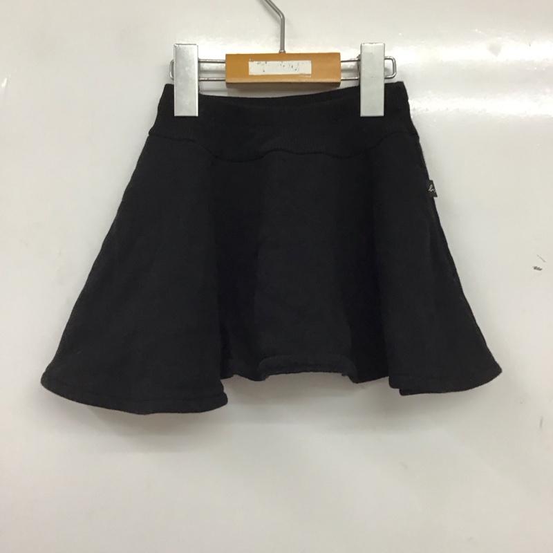 アニエス・ベー agnes b. スカート ミニスカート ミニスカート フレアスカート 4 無地 黒 / ブラック / black ガールズ USED 古着 中古 10158088