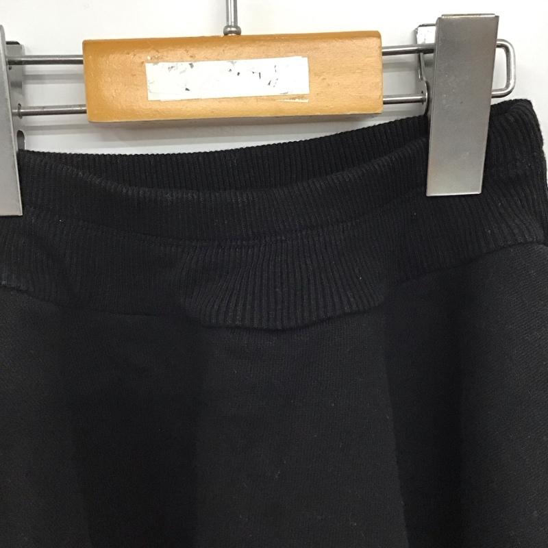 アニエス・ベー agnes b. スカート ミニスカート ミニスカート フレアスカート 4 無地 黒 / ブラック / black ガールズ USED 古着 中古 10158088