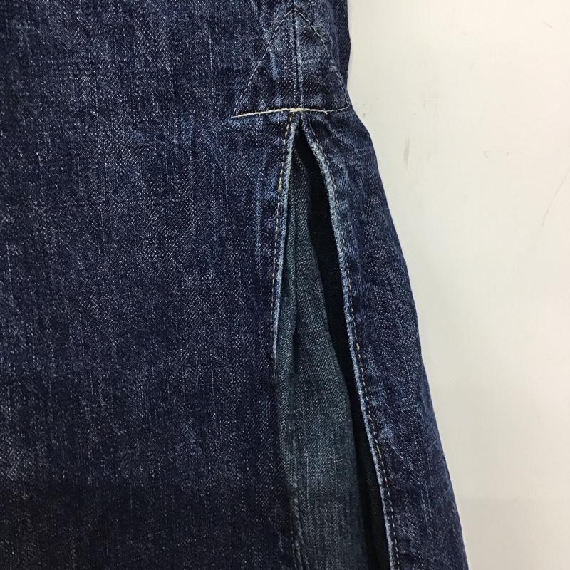 デニムアンドダンガリー DENIM＆DUNGAREE スカート ロングスカート デニムスカート フレアスカート カジュアルスカート 2 無地 インディゴ / インディゴ / Indigo ガールズ USED 古着 中古 10158089