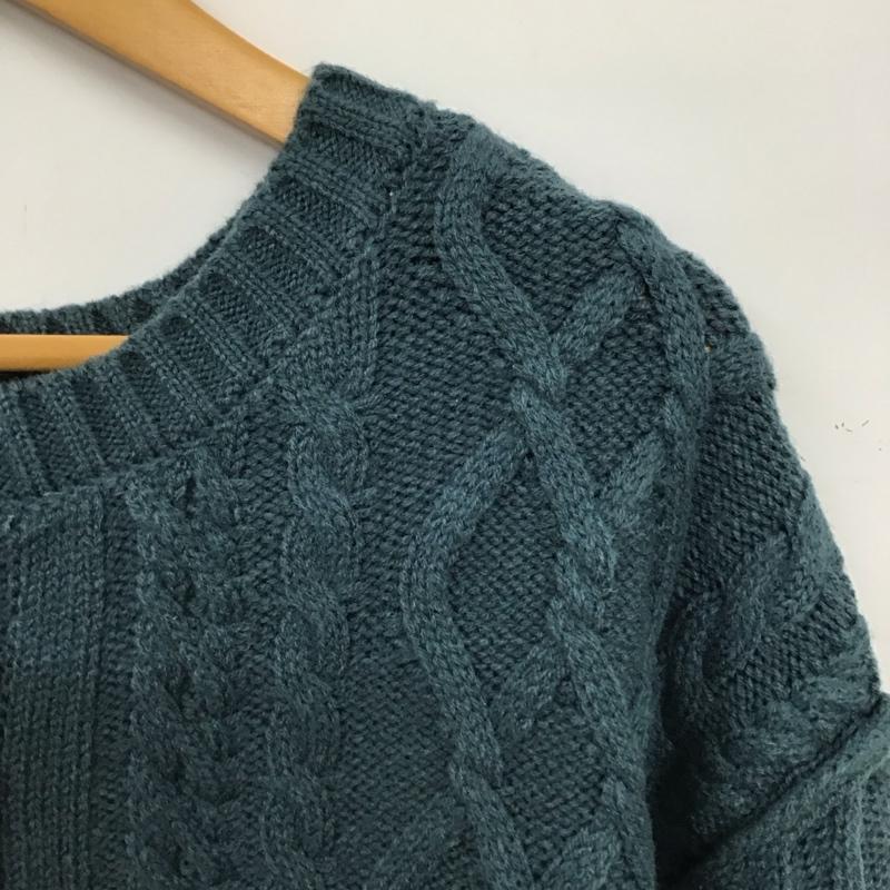 ローリーズファーム LOWRYS FARM カーディガン 長袖 長袖カーディガンニット フロントボタン FREE  紺 / ネイビー / navy レディース USED 古着 中古 10158091