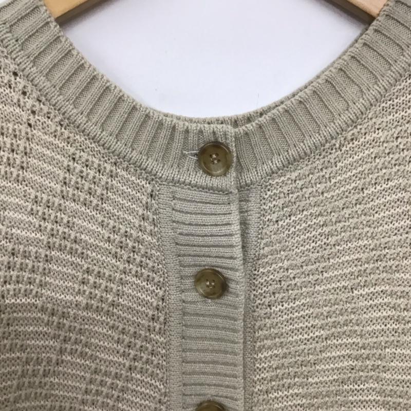 ローリーズファーム LOWRYS FARM ベスト ベスト ニットベスト ノースリーブカットソー プルオーバー FREE 無地 ベージュ / ベージュ / beige レディース USED 古着 中古 10158095