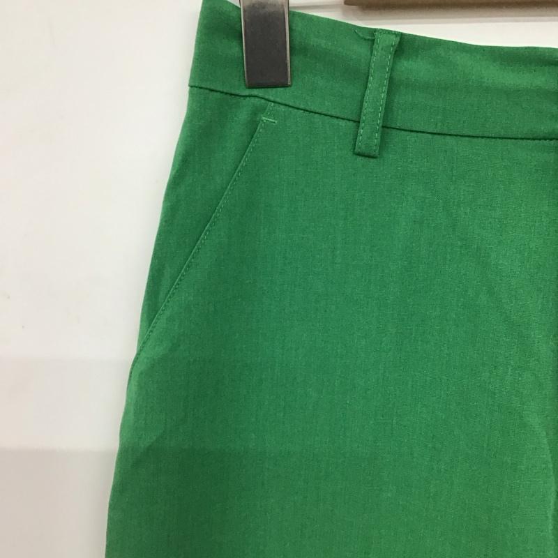 ジーナシス JEANASIS パンツ ワークパンツ、ペインターパンツ スラックスパンツ ワイドパンツ センタータックパンツ FREE 無地 緑 / グリーン / green レディース USED 古着 中古 10158100