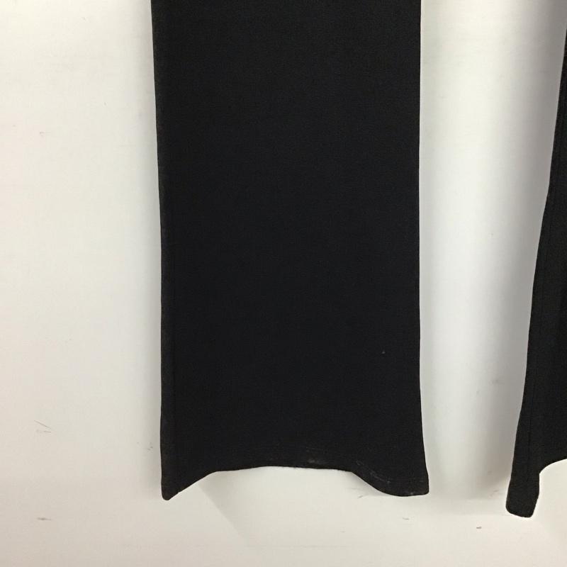 ザラ ZARA パンツ ワークパンツ、ペインターパンツ ワイドパンツ ストレッチパンツ L 無地 黒 / ブラック / black レディース USED 古着 中古 10158102