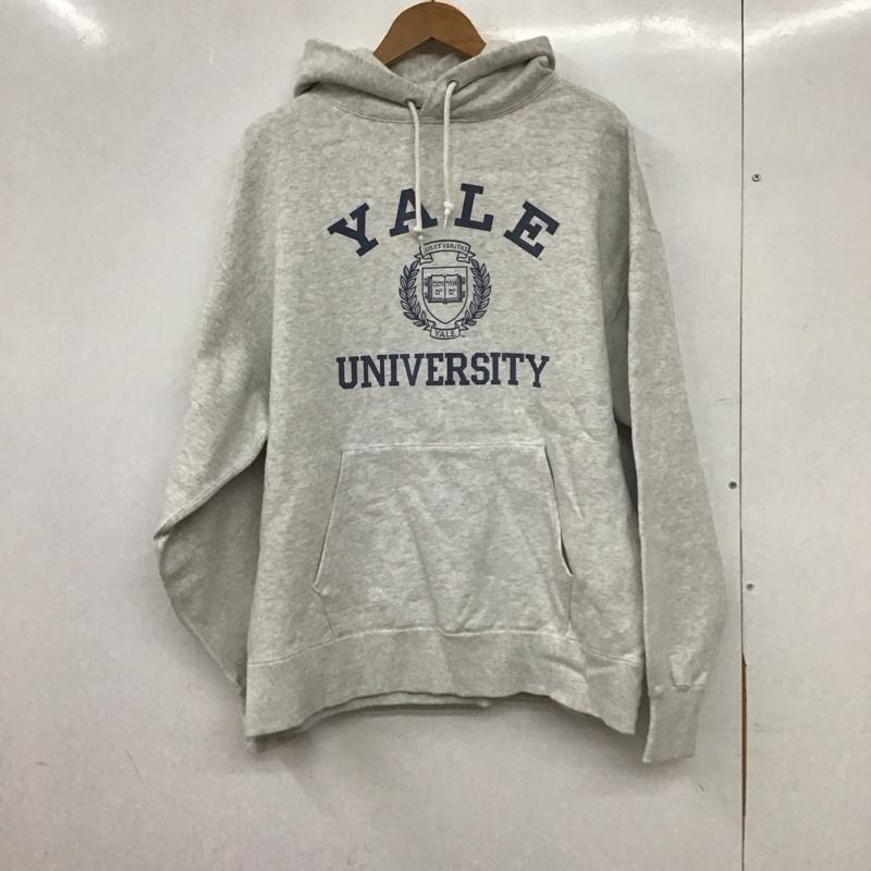 ビームス BEAMS パーカー 長袖 長袖パーカー プルオーバーパーカー スウェット M ロゴ、文字 灰 / グレー / gray メンズ USED 古着 中古 10158104