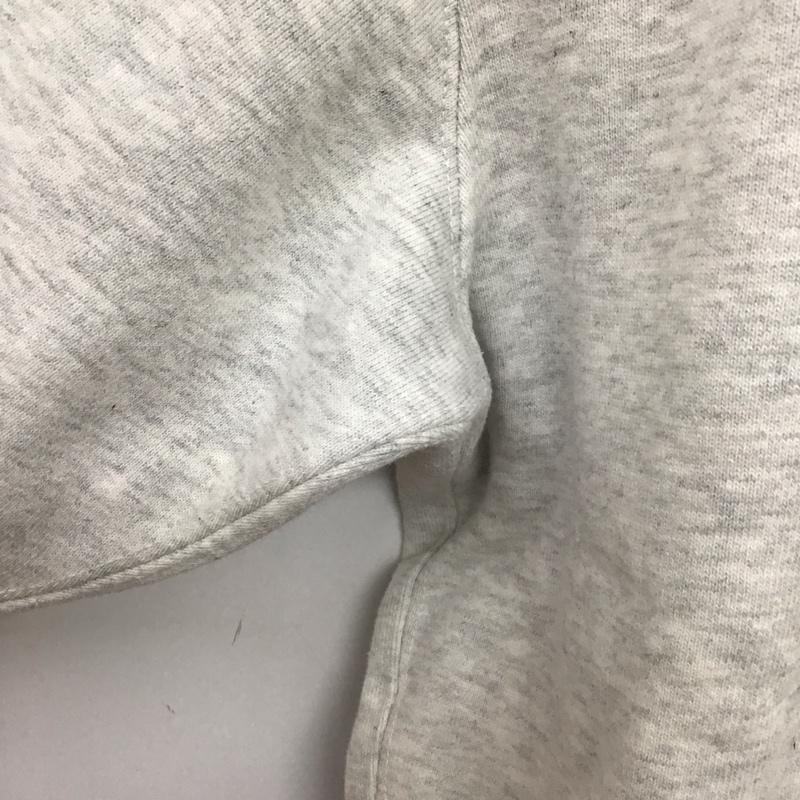 ビームス BEAMS パーカー 長袖 長袖パーカー プルオーバーパーカー スウェット M ロゴ、文字 灰 / グレー / gray メンズ USED 古着 中古 10158104