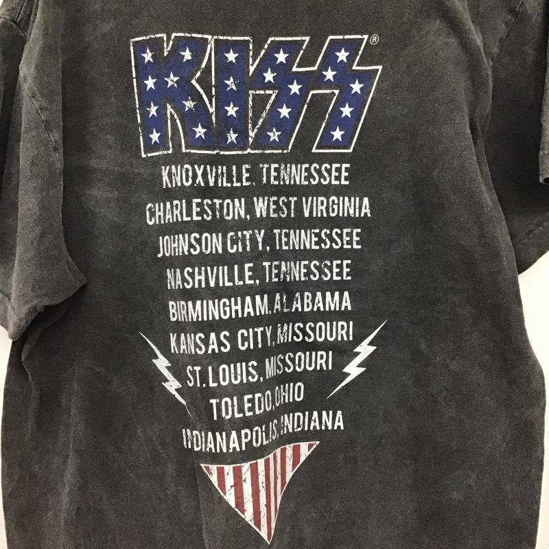 グッドスピード GOOD SPEED Tシャツ 半袖 半袖カットソー プリントTシャツ クルーネックカットソー M プリント ダークグレー / ダークグレー / メンズ USED 古着 中古 10158105
