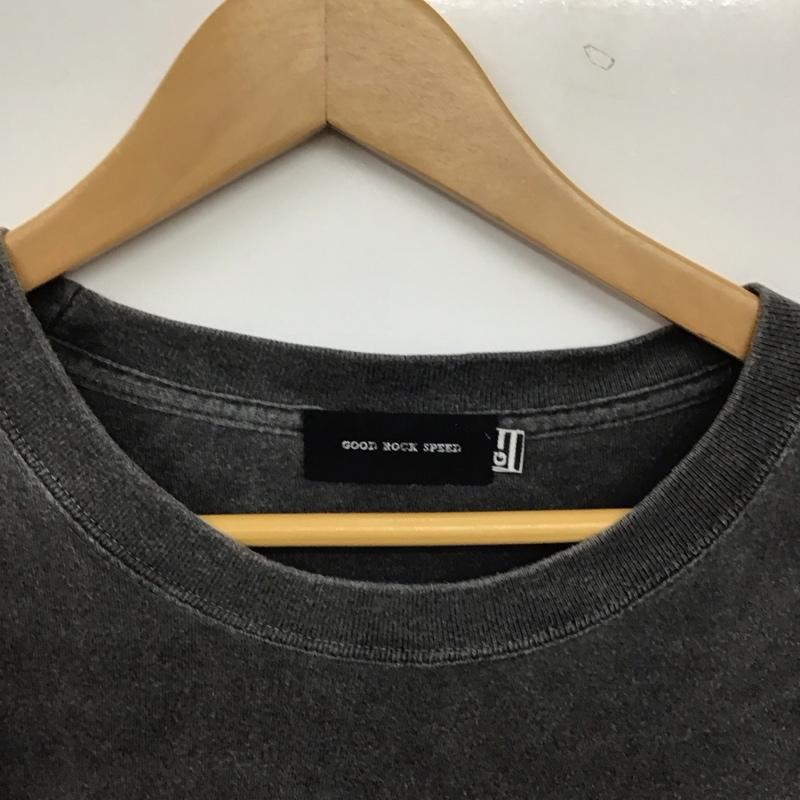 グッドスピード GOOD SPEED Tシャツ 半袖 半袖カットソー プリントTシャツ クルーネックカットソー M プリント ダークグレー / ダークグレー / メンズ USED 古着 中古 10158105