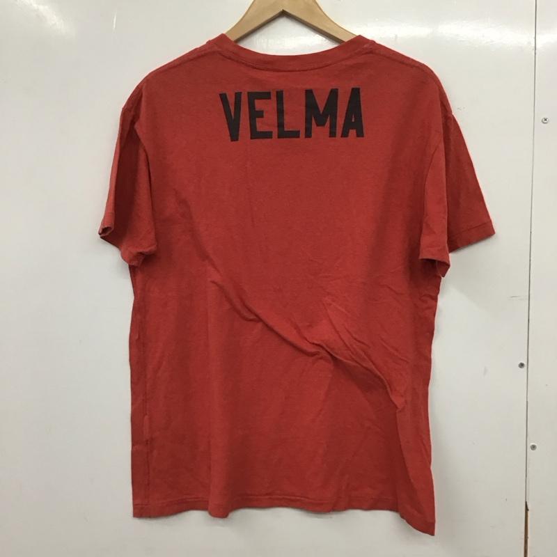 ロットワイラー ROTTWEILER Tシャツ 半袖 半袖カットソー プリントTシャツ クルーネックカットソー XL ロゴ、文字 赤 / レッド / red メンズ USED 古着 中古 10158106