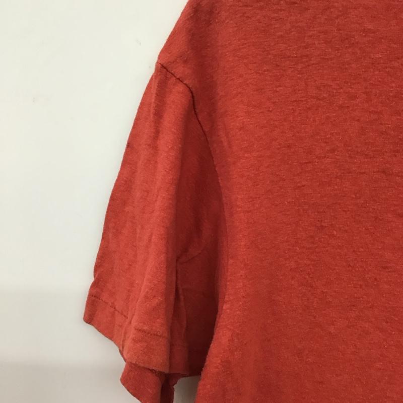 ロットワイラー ROTTWEILER Tシャツ 半袖 半袖カットソー プリントTシャツ クルーネックカットソー XL ロゴ、文字 赤 / レッド / red メンズ USED 古着 中古 10158106