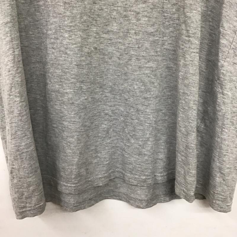コロンビア Columbia Tシャツ 半袖 半袖カットソー プリントTシャツ クルーネックカットソー M ロゴ、文字 灰 / グレー / gray メンズ USED 古着 中古 10158107