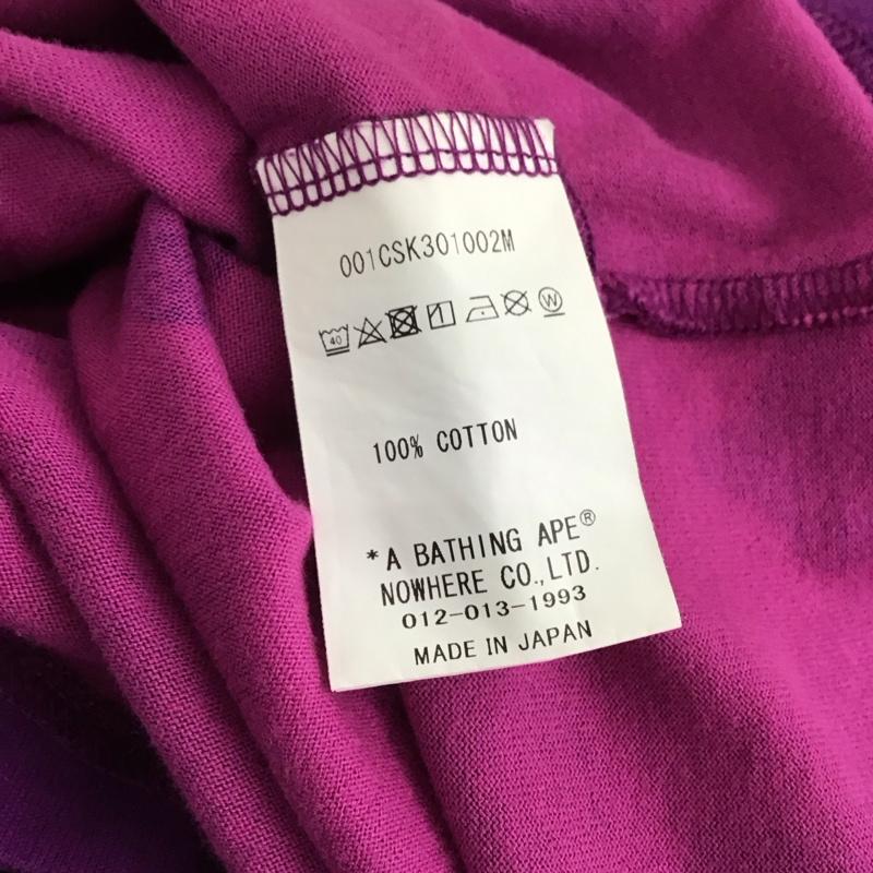 アベイシングエイプ A BATHING APE Tシャツ 半袖 半袖カットソー プリントTシャツ クルーネックカットソー L プリント マルチカラー / マルチカラー / multicolor メンズ USED 古着 中古 10158109