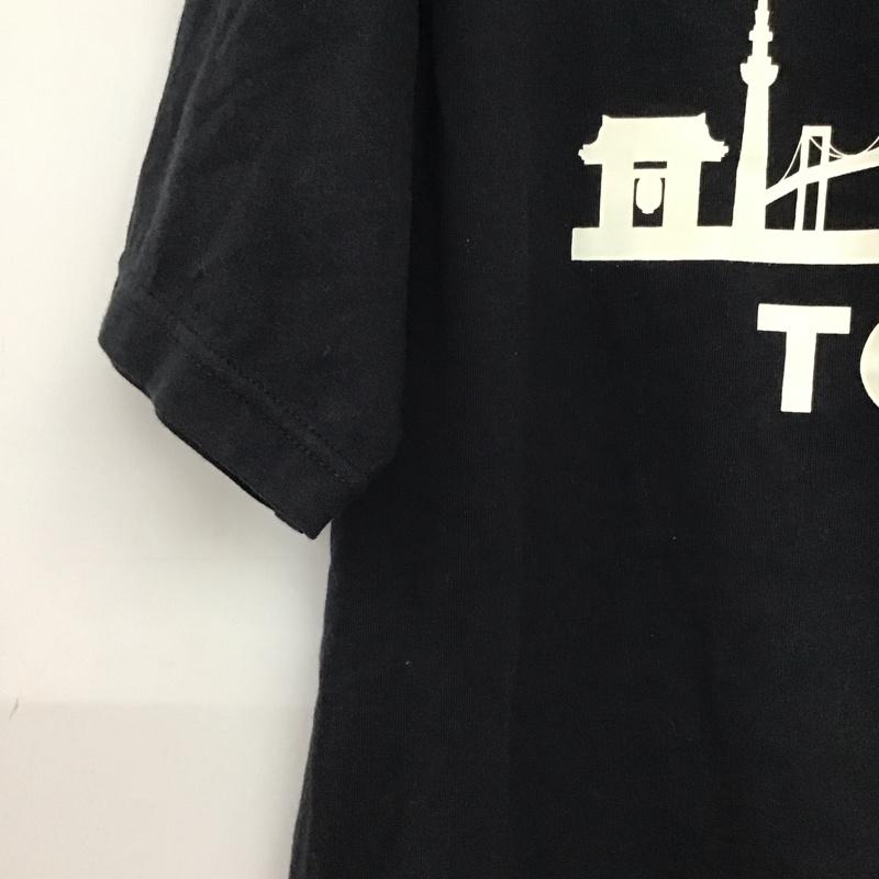 ニューバランス New Balance Tシャツ 半袖 半袖カットソー プリントTシャツ クルーネックカットソー XL ロゴ、文字 黒 / ブラック / black メンズ USED 古着 中古 10158114
