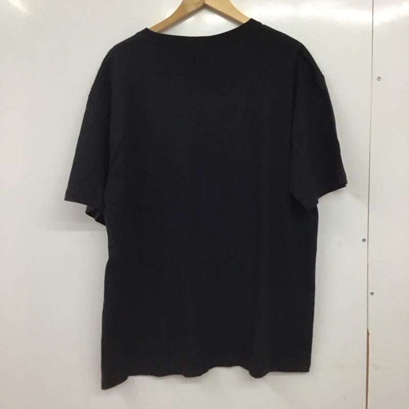 古着 USED Tシャツ 半袖 半袖カットソー プリントTシャツ クルーネックカットソー XL ロゴ、文字 黒 / ブラック / black メンズ USED 古着 中古 10158115