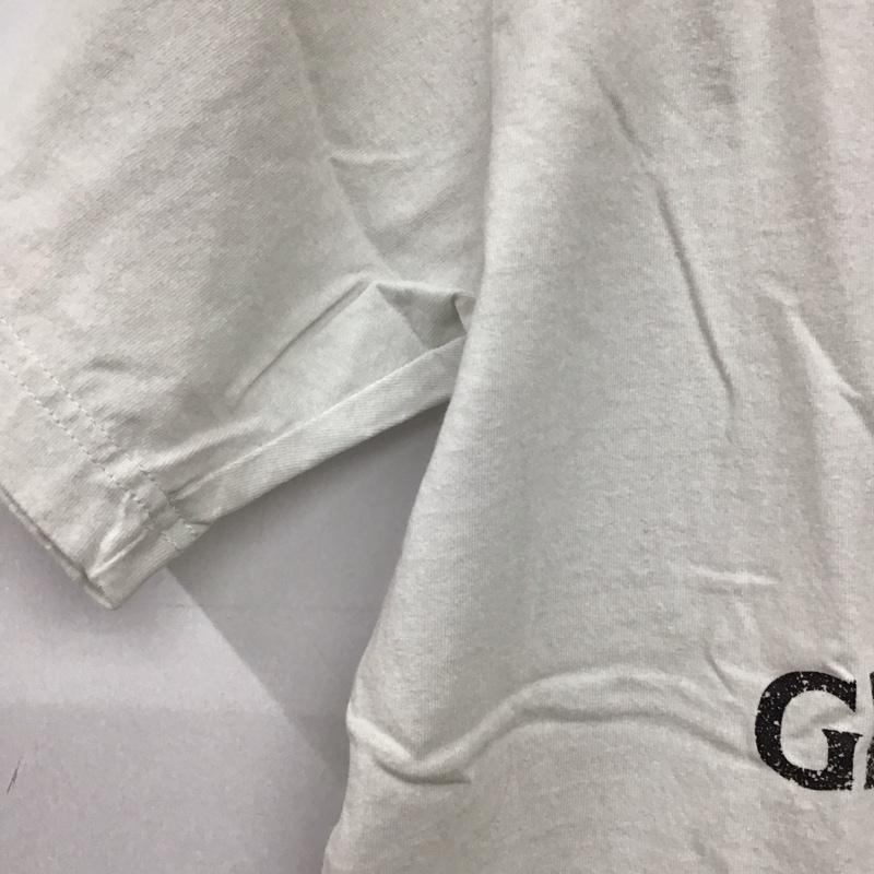 古着 USED Tシャツ 半袖 半袖カットソー プリントTシャツ クルーネックカットソー L プリント 白 / ホワイト / white メンズ USED 古着 中古 10158119