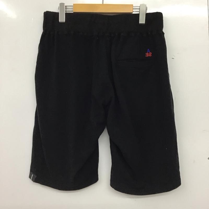 ウィンダンシー WIND AND SEA パンツ ショートパンツ ショートパンツ ハーフパンツ カジュアルパンツ XL ロゴ、文字 黒 / ブラック / black メンズ USED 古着 中古 10158120