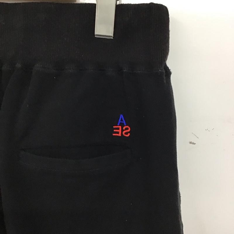 ウィンダンシー WIND AND SEA パンツ ショートパンツ ショートパンツ ハーフパンツ カジュアルパンツ XL ロゴ、文字 黒 / ブラック / black メンズ USED 古着 中古 10158120