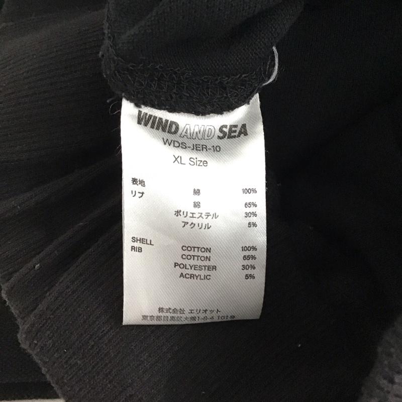 ウィンダンシー WIND AND SEA パンツ ショートパンツ ショートパンツ ハーフパンツ カジュアルパンツ XL ロゴ、文字 黒 / ブラック / black メンズ USED 古着 中古 10158120