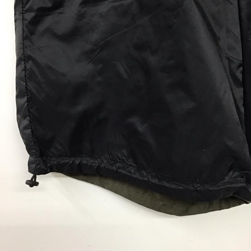 タイオン TAION パンツ ショートパンツ ショートパンツ ナイロンパンツ L ロゴ、文字 紺 / ネイビー / navy X カーキ / カーキ / khaki メンズ USED 古着 中古 10158123