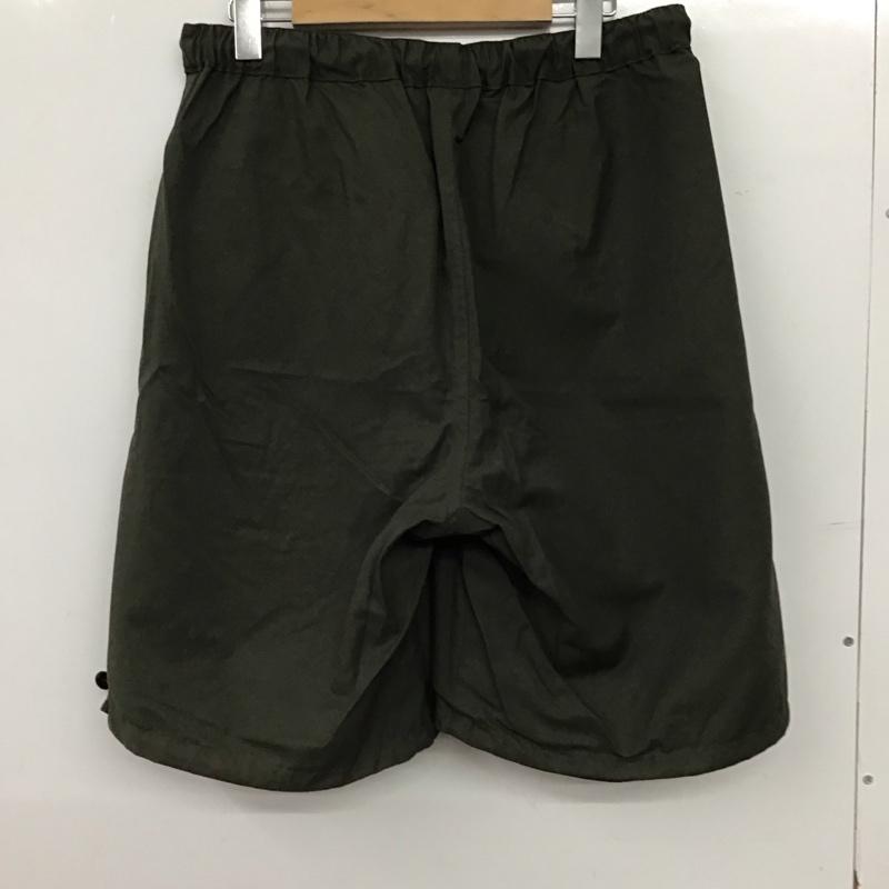 タイオン TAION パンツ ショートパンツ ショートパンツ ナイロンパンツ L ロゴ、文字 紺 / ネイビー / navy X カーキ / カーキ / khaki メンズ USED 古着 中古 10158123