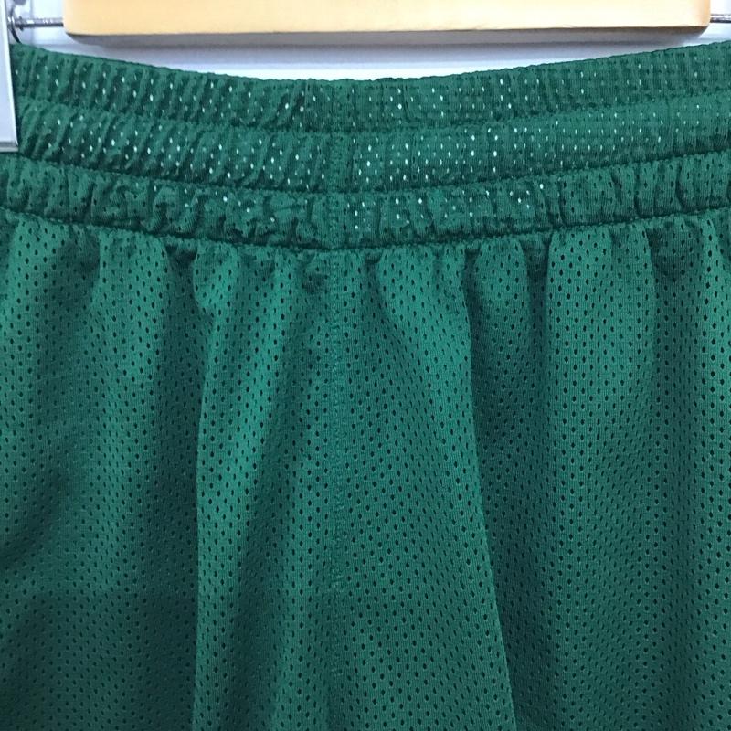 リーボック Reebok パンツ ショートパンツ ショートパンツ ハーフパンツ カジュアルパンツ L ロゴ、文字 緑 / グリーン / green メンズ USED 古着 中古 10158129