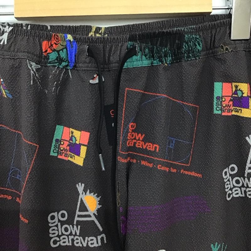 ゴースローキャラバン go slow caravan パンツ ワークパンツ、ペインターパンツ ワイドパンツ カジュアルパンツ ワークパンツ 3 ロゴ、文字 灰 / グレー / gray メンズ USED 古着 中古 10158131