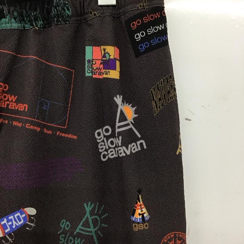 ゴースローキャラバン go slow caravan パンツ ワークパンツ、ペインターパンツ ワイドパンツ カジュアルパンツ ワークパンツ 3 ロゴ、文字 灰 / グレー / gray メンズ USED 古着 中古 10158131