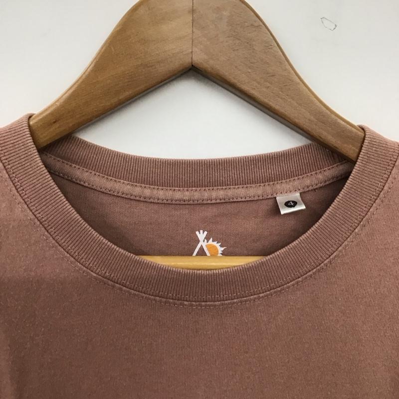 ゴースローキャラバン go slow caravan Tシャツ 半袖 半袖カットソー プリントTシャツ クルーネックカットソー 4 刺繍 X プリント マルチカラー / マルチカラー / multicolor メンズ USED 古着 中古 10158133
