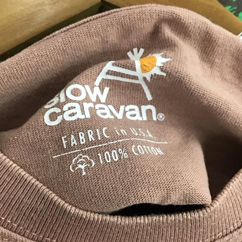 ゴースローキャラバン go slow caravan Tシャツ 半袖 半袖カットソー プリントTシャツ クルーネックカットソー 4 刺繍 X プリント マルチカラー / マルチカラー / multicolor メンズ USED 古着 中古 10158133
