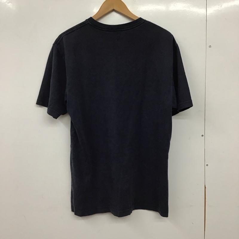 カーハート Carhartt Tシャツ 半袖 半袖カットソー プリントTシャツ クルーネックカットソー S ロゴ、文字 紺 / ネイビー / navy メンズ USED 古着 中古 10158134