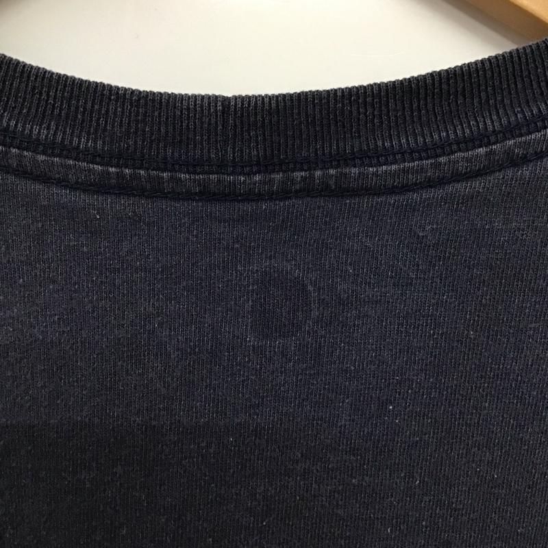 カーハート Carhartt Tシャツ 半袖 半袖カットソー プリントTシャツ クルーネックカットソー S ロゴ、文字 紺 / ネイビー / navy メンズ USED 古着 中古 10158134