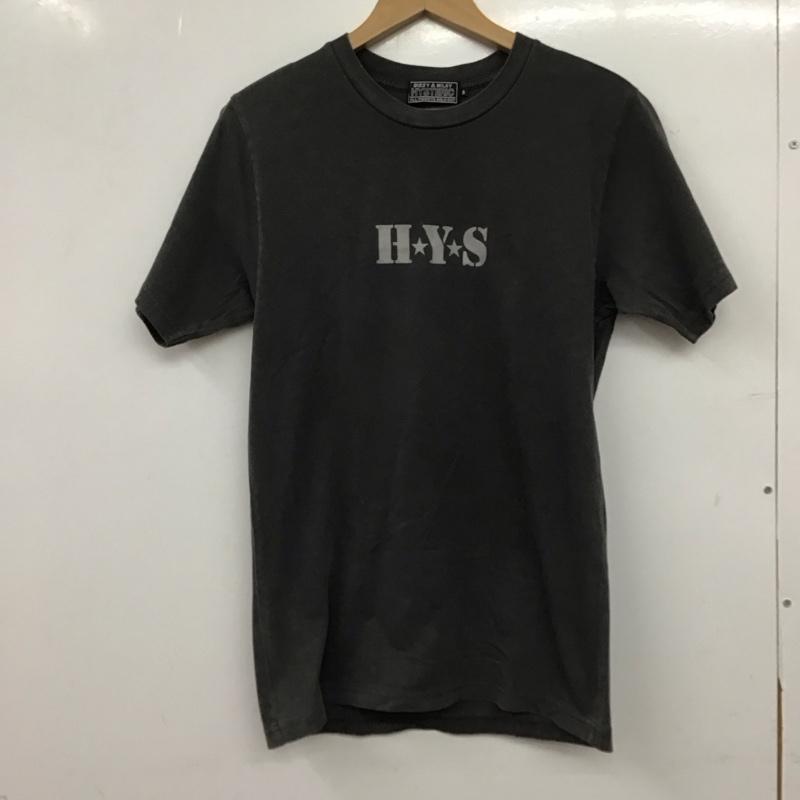 ヒステリック HYSTERIC Tシャツ 半袖 半袖カットソー プリントTシャツ クルーネックカットソー S ロゴ、文字 ダークグレー / ダークグレー / メンズ USED 古着 中古 10158135