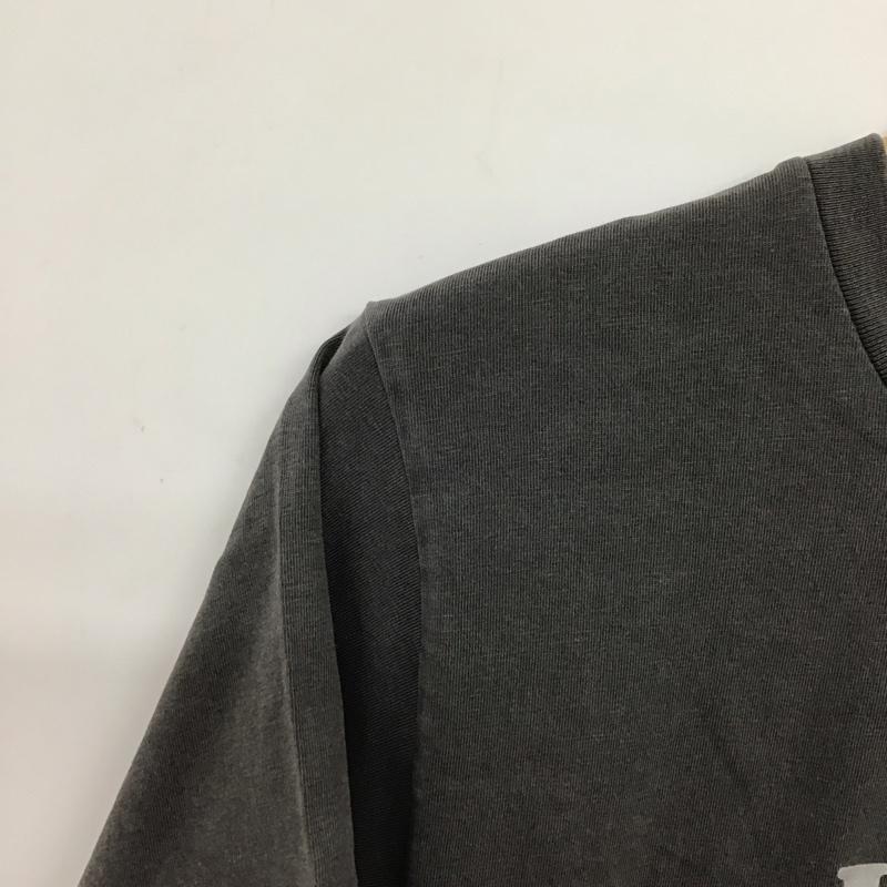 ヒステリック HYSTERIC Tシャツ 半袖 半袖カットソー プリントTシャツ クルーネックカットソー S ロゴ、文字 ダークグレー / ダークグレー / メンズ USED 古着 中古 10158135