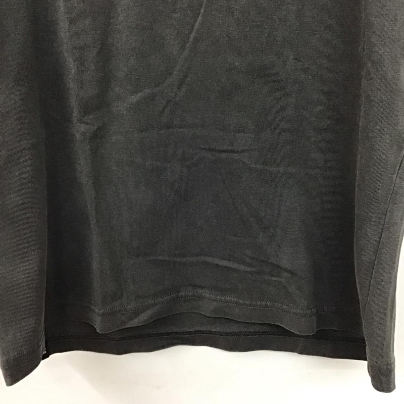 ヒステリック HYSTERIC Tシャツ 半袖 半袖カットソー プリントTシャツ クルーネックカットソー S ロゴ、文字 ダークグレー / ダークグレー / メンズ USED 古着 中古 10158135