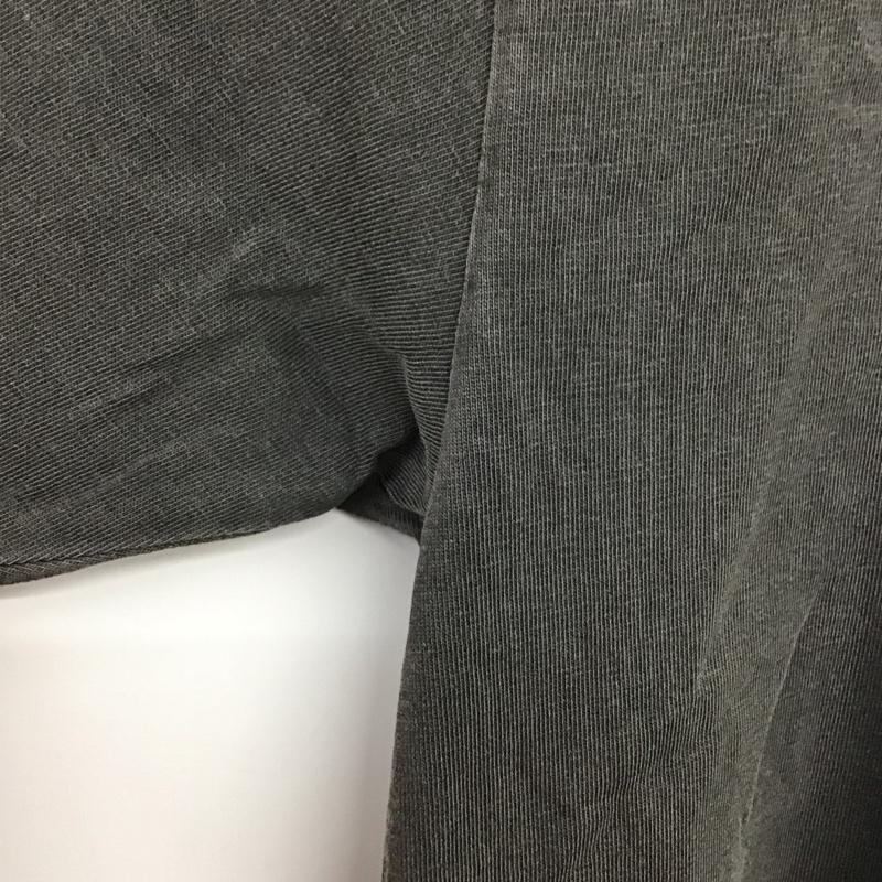 ヒステリック HYSTERIC Tシャツ 半袖 半袖カットソー プリントTシャツ クルーネックカットソー S ロゴ、文字 ダークグレー / ダークグレー / メンズ USED 古着 中古 10158135