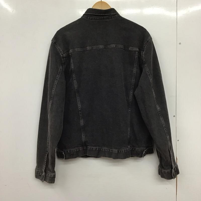 ギャップ GAP ジャケット、上着 ジャンパー、ブルゾン デニム L 無地 ダークグレー / ダークグレー / メンズ USED 古着 中古 10158137