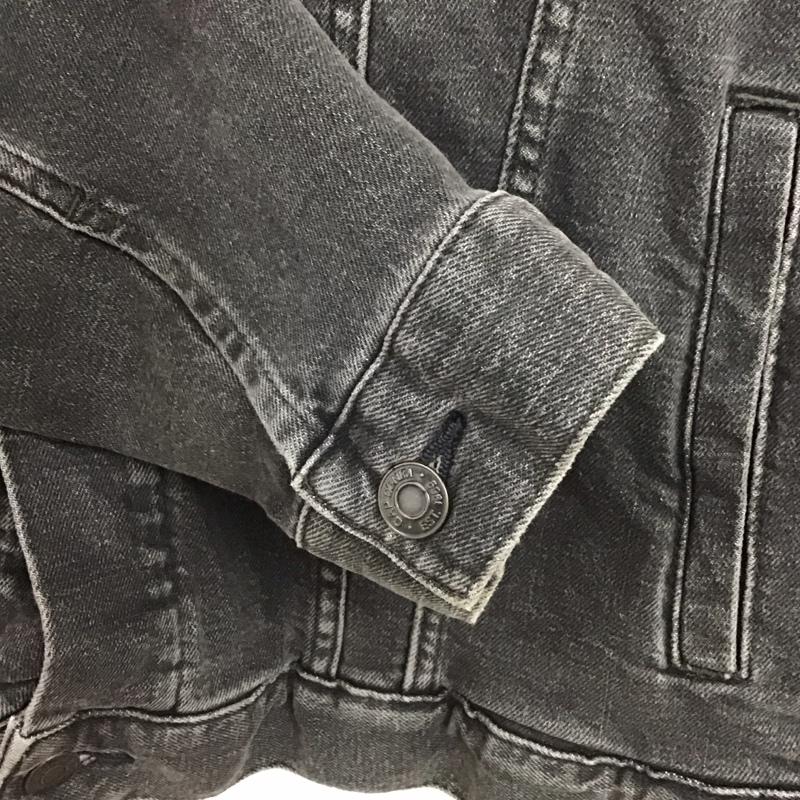 ギャップ GAP ジャケット、上着 ジャンパー、ブルゾン デニム L 無地 ダークグレー / ダークグレー / メンズ USED 古着 中古 10158137