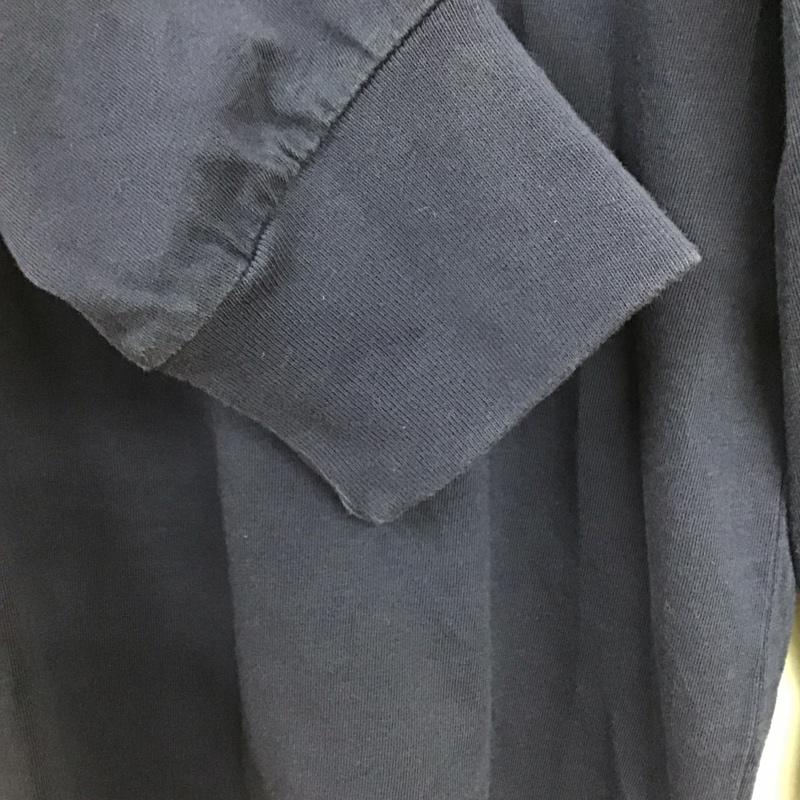 ポロバイラルフローレン Polo by RALPH LAUREN カットソー 長袖 長袖カットソー プリントカットソー クルーネック M ロゴ、文字 紺 / ネイビー / navy メンズ USED 古着 中古 10158139