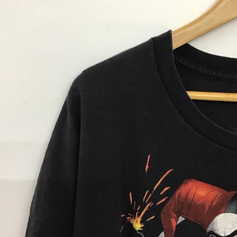 古着 USED Tシャツ 半袖 半袖カットソー プリントTシャツ クルーネックカットソー プリント ダークグレー / ダークグレー / メンズ USED 古着 中古 10158141