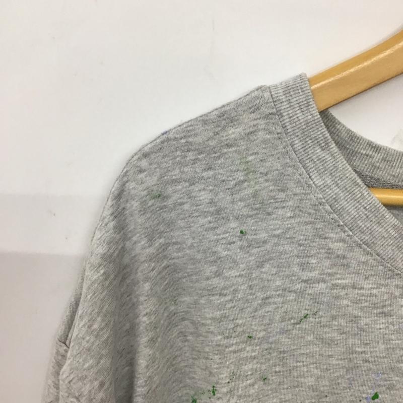 エッセンシャルズ ESSENTIALS Tシャツ 半袖 半袖カットソー プリントTシャツ クルーネックカットソー S プリント 灰 / グレー / gray メンズ USED 古着 中古 10158143
